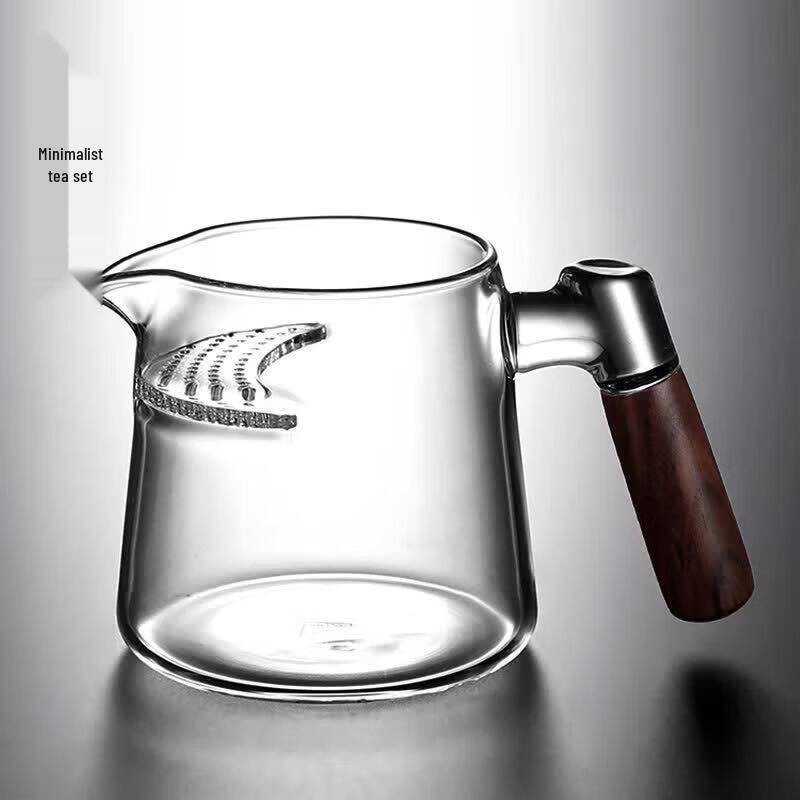 Premium Thickened Glass Teapot with Integrated Crescent Infuser