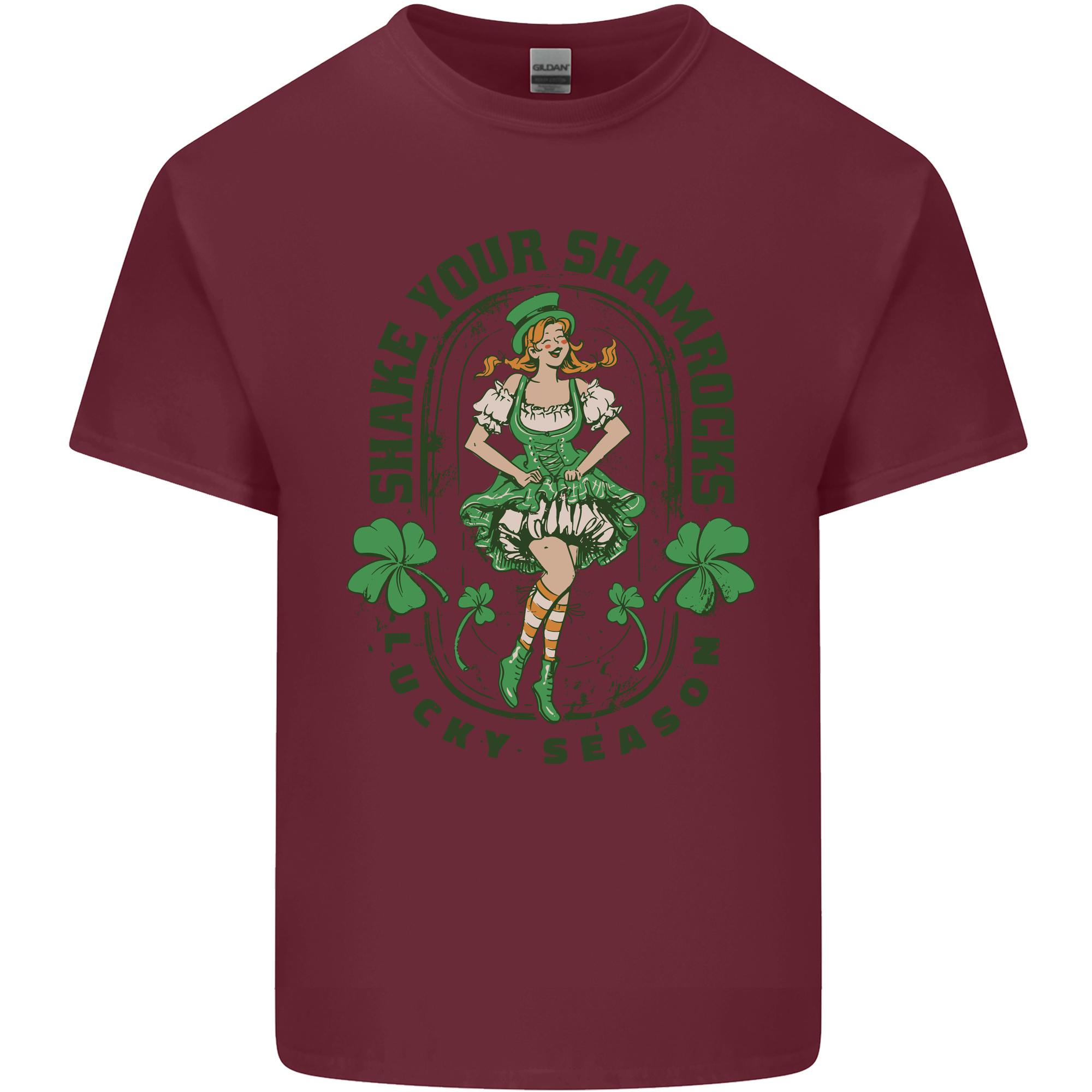 St Patricks Day Shake Your Shamrocks Unisexs Light Cotton TShirt S