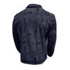 Men S Long Sleeve Turn Down Collar Jacquard Polo Style Casual Loose Pullover Sweatshirt
