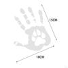 Creative Hand Prints Decal Sticker Decorative Art Decor Waterproof Ornament Paste PVC Print for