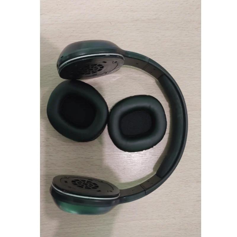 1 Ζεύγος δερμάτινων μαξιλαριών αυτιού Αντικατάσταση θήκης μαξιλαριού αυτιού από μαλακό αφρό για ακουστικά Edifie W800BT W808BT K800 K830 K815P K841P G1 G20