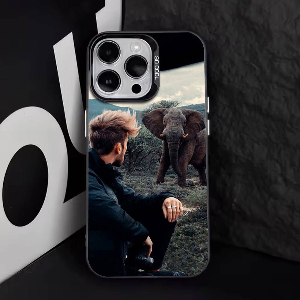 Sam Kolder   Phone Case For iPhone 17,16,15,14,13,12,11 Plus,Pro Max,XS,Colorful Silver Black Cover