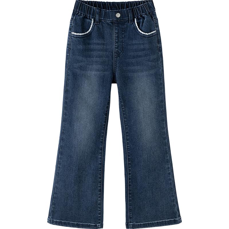 Balabala Girls Flared Denim Jeans 120