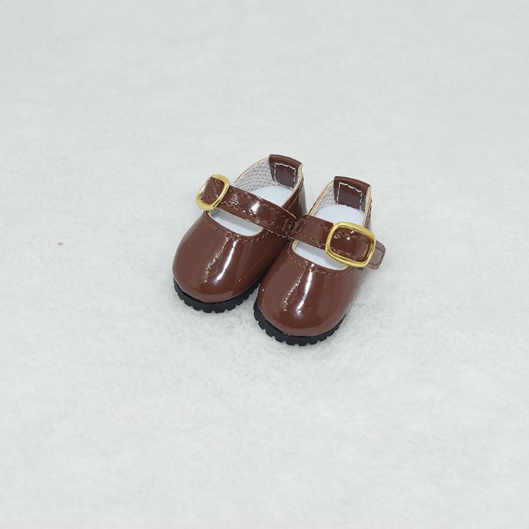 

Туфли для 15-сантиметровых BJD кукол - Хлопковые, Кожаные и Юбочные варианты для кукол 1/6 и 30 см 15 cm Cotton Doll коричневый