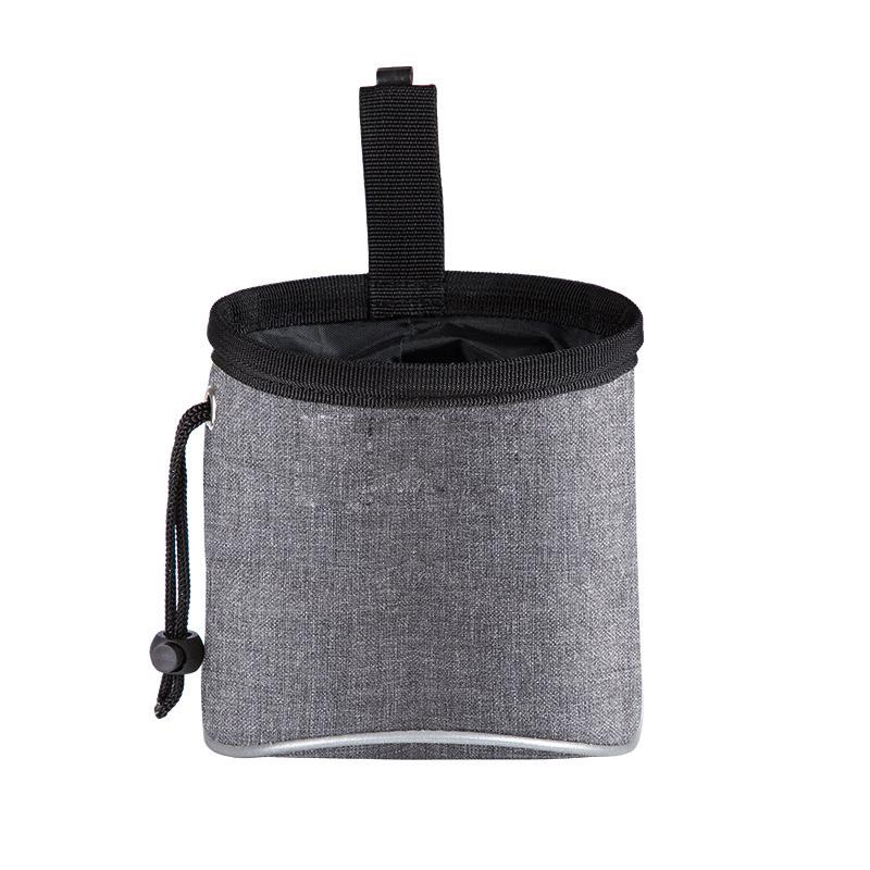 New Outdoor Camping Hiking Pet Snack Bag Reflective Dog Walking Treat Pouch Waterproof Oxford Training Food Bag