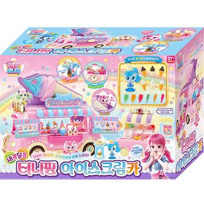 Sweet and Sour Catchy Nipping Ice Cream Car, 1 Piece, Korean Popular Toys