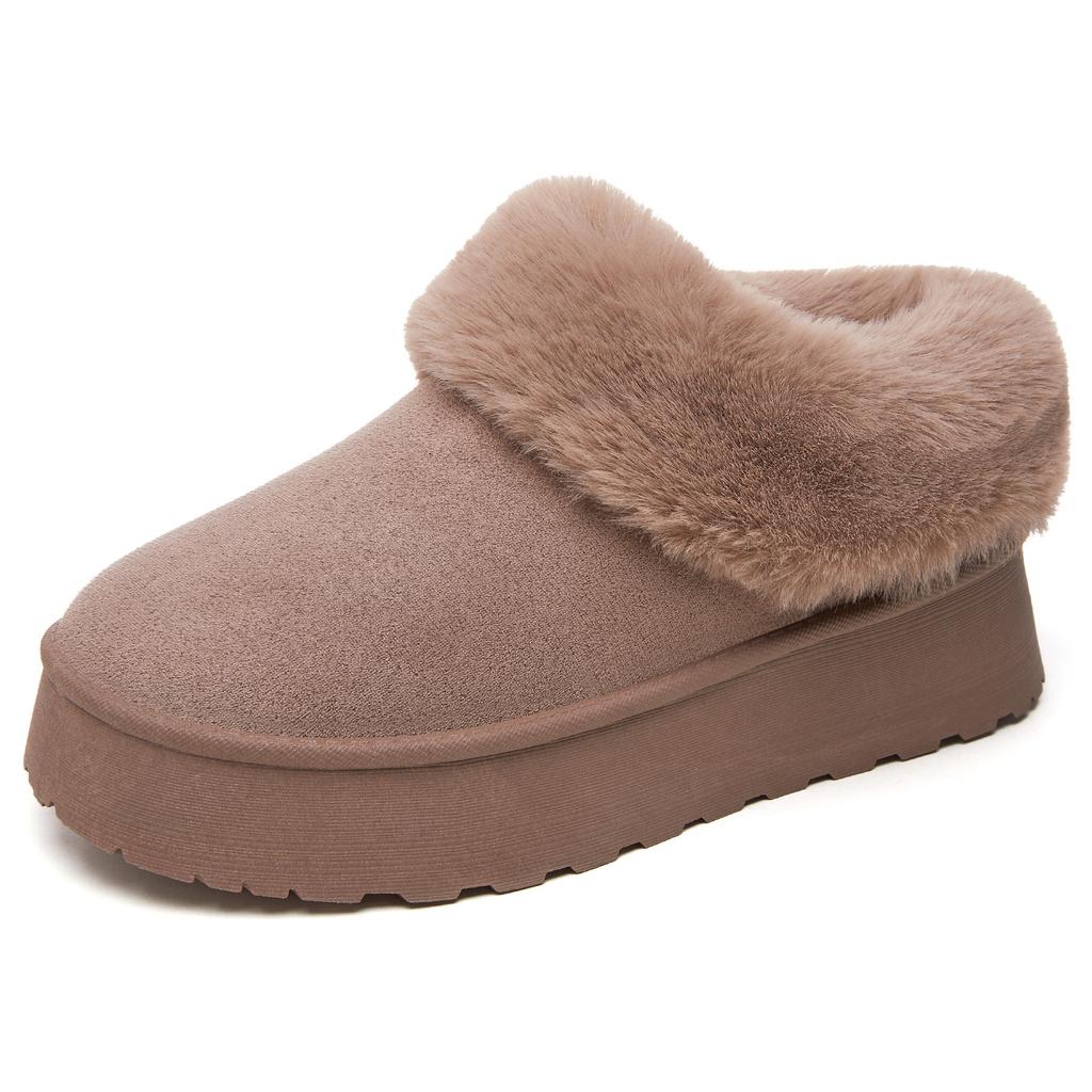 Shoes women's shoes winter platform snow boots 2025 direct sales casual warm platform bread shoes velvet thermal cotton shoes