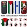 Palestinian And Israeli Flag Magic Headband For Outdoor Activities