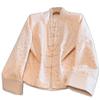 Age-Reducing Jacquard Satin Top: Retro Chinese Style Plus Size Outerwear for Middle-Aged Mothers