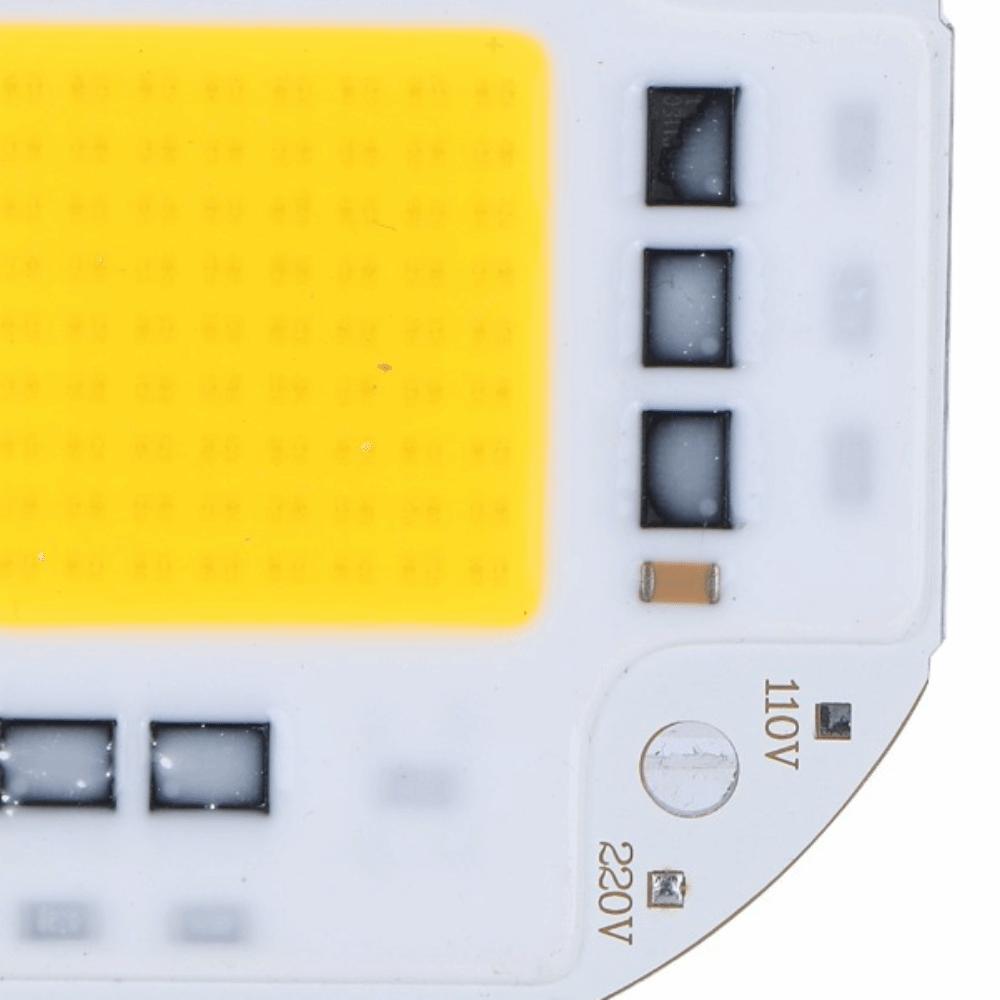 2pcs AC220V COB Spotlight Bulb 50W COB Chip Light Universal COB LED Bulb For Landscape Lighting