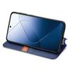 For Xiaomi 14T PU Leather Case Rhombus Imprint Wallet Stand Phone Cover