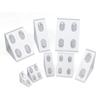 Aluminum Profile 90 Degree Block Triangle Connector Bracket For 2020 2040 3030 4040 4080 Series V-slot Aluminum Profile
