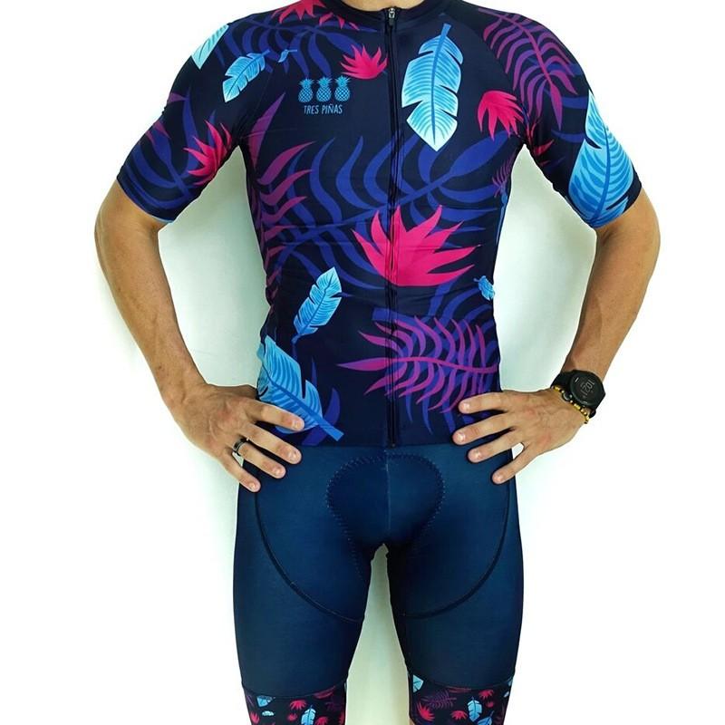 Unisex Cycling Jersey Shorts Set Breathable Quick-Dry Mountain Road Bike Apparel Sportswear