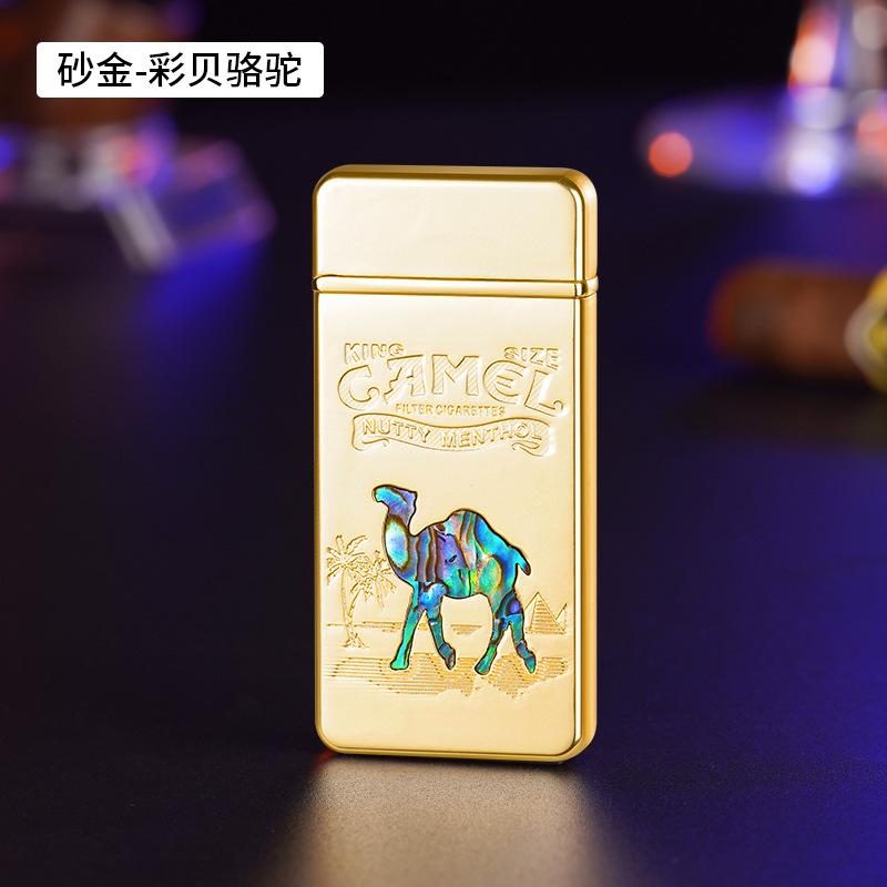 Windproof Red Flame Design Highly Creative Aesthetically Pleasing Lighter Sturdy Durable with High-quality Cigarette Accessories