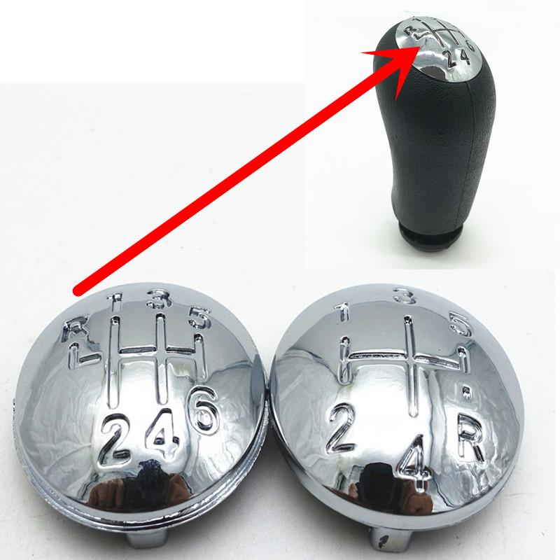 For Renault Clio III MK3 Megane Scenic MK2 2003-2009 Car Styling Accessories Gear Shift Knob Hand Speed Handle Interior Parts