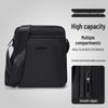Japanese Style Men's Lightweight Minimalist Crossbody Bag - Trendy, Large Capacity Multi-compartment Niche Shoulder Bag
