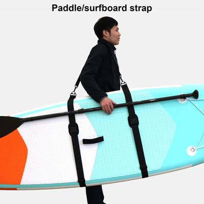Zesílený popruh na přenášení paddleboardu 65-95 cm Nastavitelný Multifunkční Pevný popruh Polstrované příslušenství