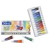 Doms Non-Toxic Water Colour Tube Set 12 Shades 12 Ml Artist Paint Kit Brush Palette for School Art Use