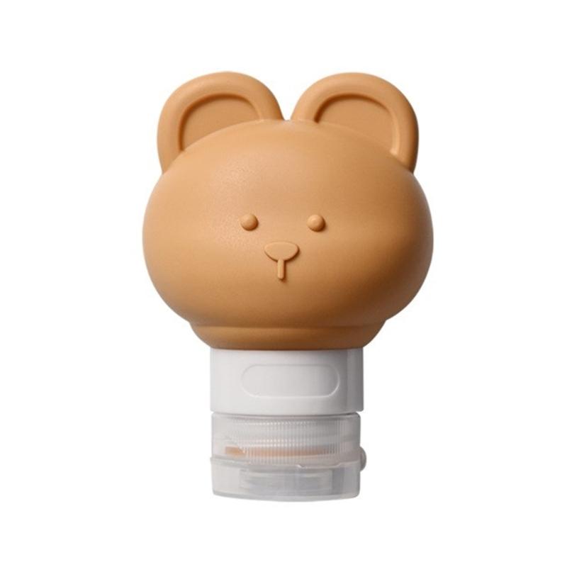 Travel Bottles for Toiletries Leak Proof Refillable Liquid Containers Silicone Squeezable Travel Accessories for Shampoo