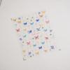 1pcs Cute Cat Claw 3D Jelly Relief Nail Stickers 3D Adhesive Stickers For Nails DIY Slider Nail Art Decorations