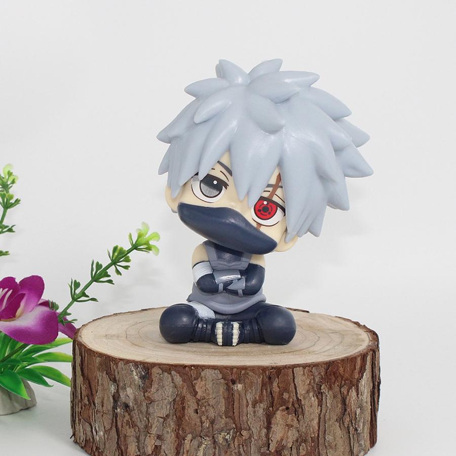 10cm Na ru to Figurka Anime Figurka Akcji Wersja Q Figurka Kakashi PVC Model Kolekcjonerski Lalka Zabawki