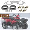 Exhaust Manifold Gasket Spring Rebuild Kit Compatible With Polaris Ranger 700 800 Sportsman 600 700