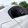 For BMW 3 Series Sedan F30 318i 320i 325i 2013- 2PCS ABS Window Quarter Louver Shutter Cover Car Rear Side Vent Scoop Trim