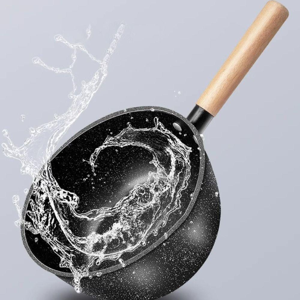Glass Lid Japanese Style Saucepan Non-stick Noodles Pot Universal Soup Pot  Porridge