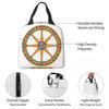 Sicilia Ruota Del Carretto Siciliano Insulated Lunch Bag for Kids School Cooler Thermal Food Box Tote Lunch Boxes Container