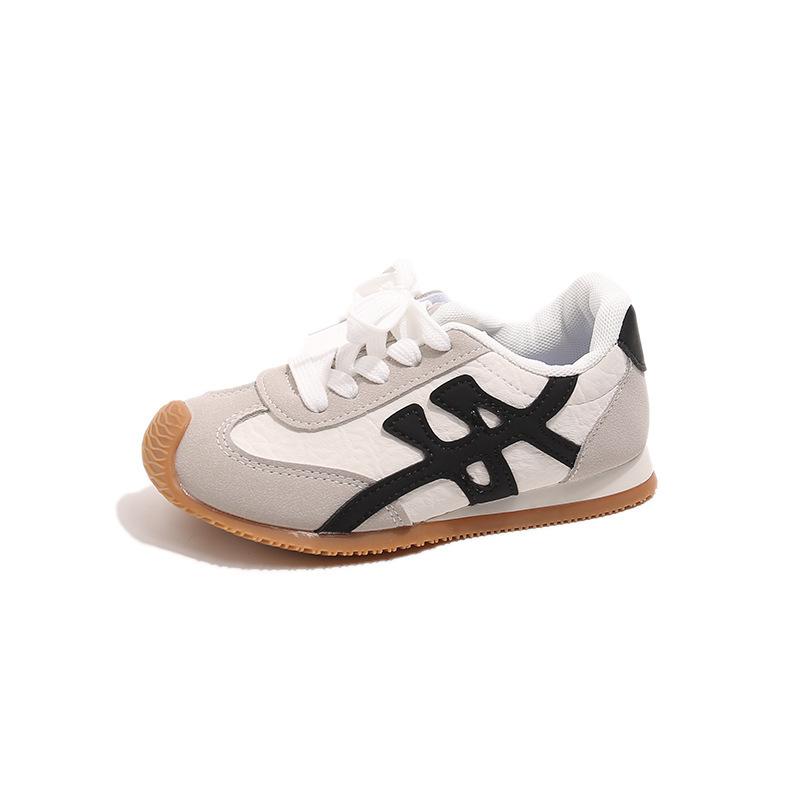 Kids Soft Sole German Trainer Shoes Boys Girls Casual Retro Running Sneakers For Spring Autumn Comfortable Walk