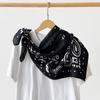 Fashion Paisley Women Head Scarf Printed Soft Female Shawl Wrap Luxury Feel Versatile Stylish Silk Scarves Summer Accessories