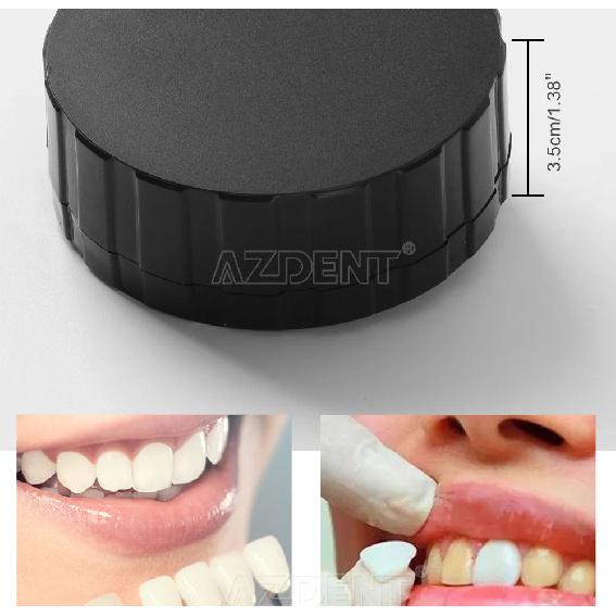Azdent Parche de Pretratamiento para Carillas Dentales Caja para Dientes Dentadura Postiza de Cerámica Completa Almacenamiento Disposición Portátil Limpieza