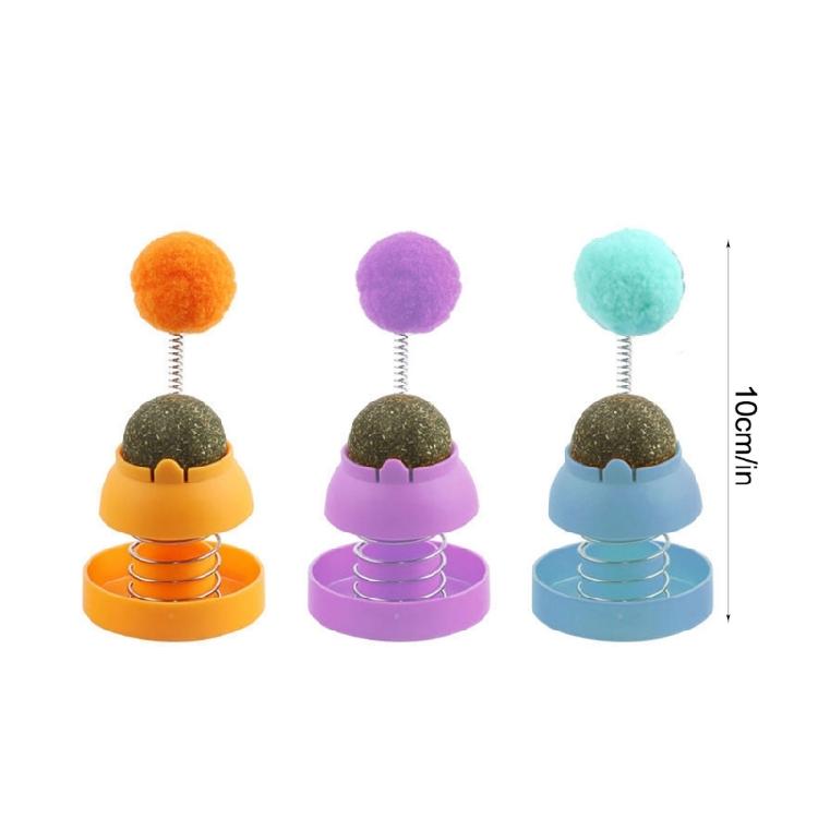 Cat Catmint Ball Tumbler Toy for Cat Improve Intelligence and Physical Abilities
