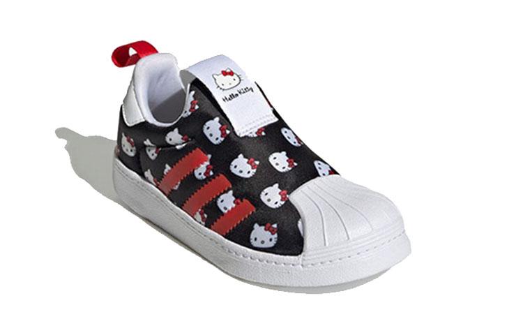 Adidas Superstar 360 Hello Kitty Cloud White Core Black Vivid Red PS GY9212