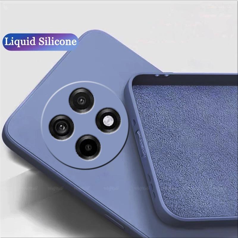 For Cover Oneplus 13R Case For Oneplus 13R Capas Liquid Silicone Bumper TPU Shockproof Soft Cover Oneplus13R Oneplus 13R Fundas