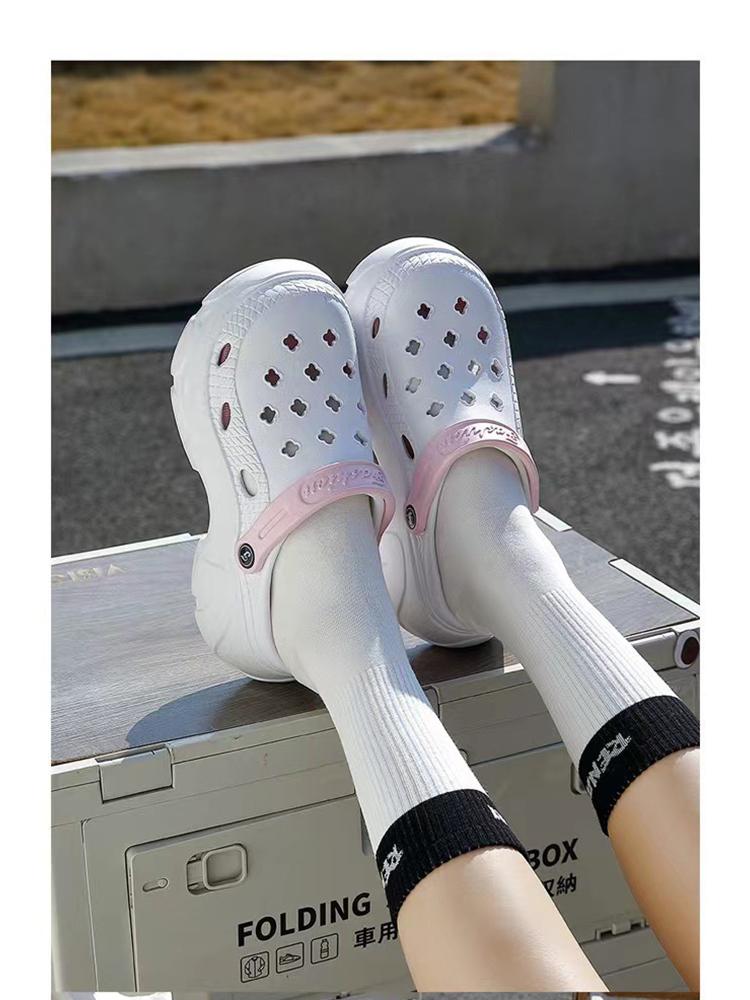 Fashion Fashion Sandals Waterproof Slippers Women Shoes Summer Outdoor Slides Soft Sole Garden Shoes Indoor Nursing Clogs Sandals
