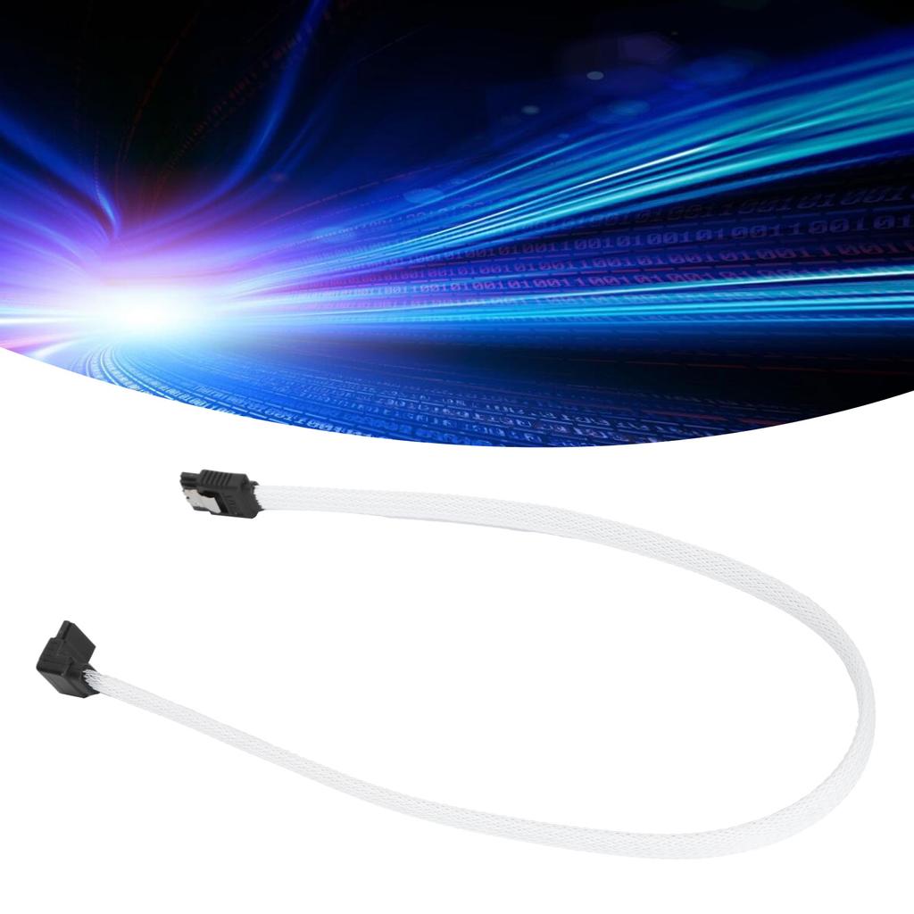 Cable 3.0 State Disk 8 7P Elbow White Data Extension Cord with Shrapnel for Speed Improving(White (elbow) )