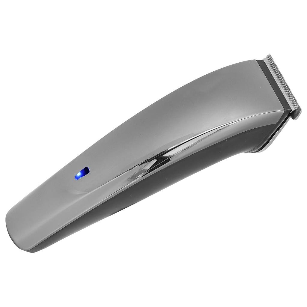 Professional Rechargeable Electric Hair Trimmer Hair Clipper Cutting Machine Styling ToolSilver