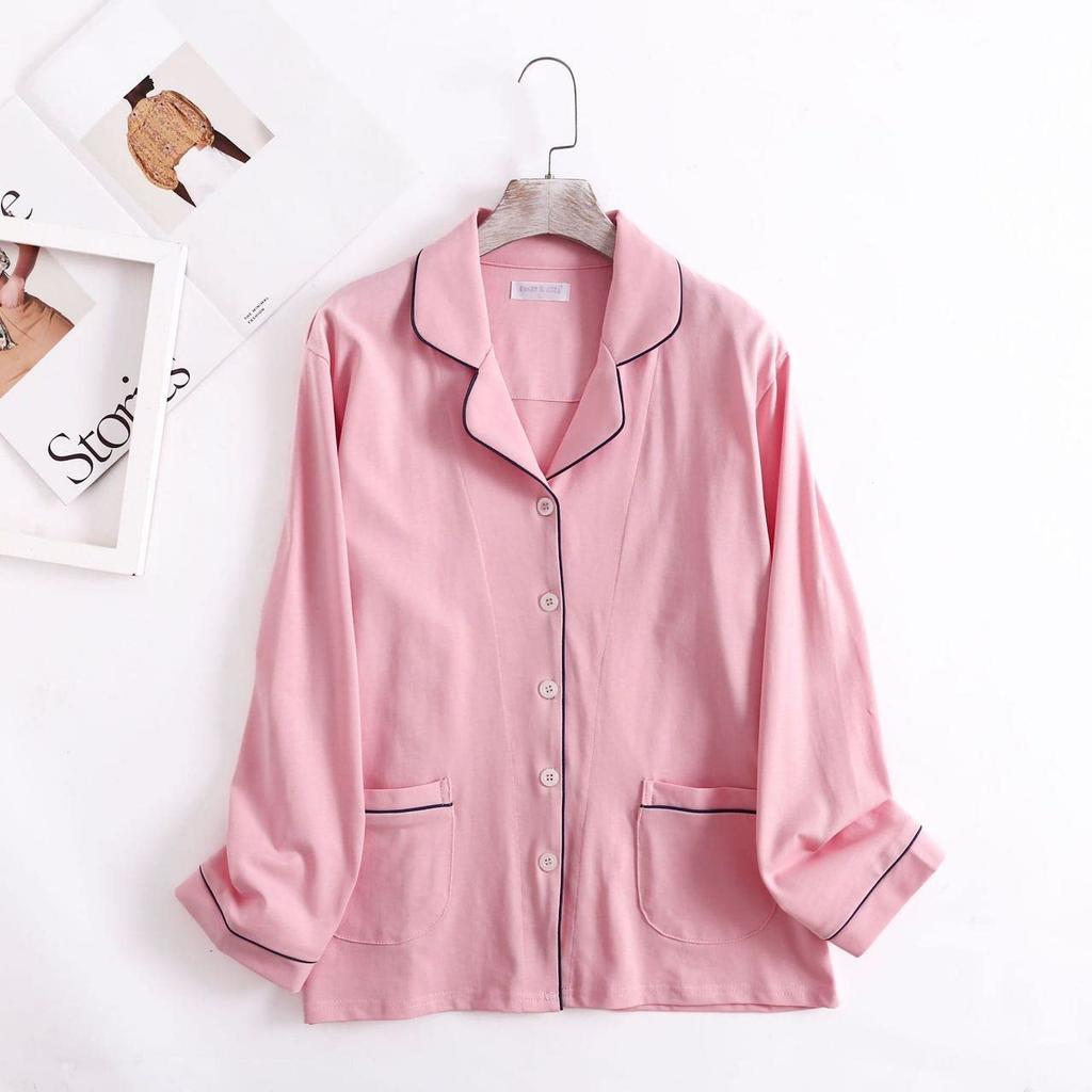 Cotton Perfect for Spring and Comfortable Long Size Women's 100% Pajamas, Warm, Autumn, Open-Front, Moisture-Wicking, Quick-Drying, Loungewear,