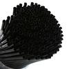 100pcs Mini Short Cocktail Straws Small Black Plastic Straw For Birthday Wedding Decor Party Event Drinking Straws