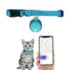 GPS Collar - Pet Location Tag For IOS Android, Smart Real-Time Tracking With Safety Elastic Buckle, Lightweight