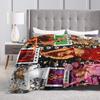 Coperta Shakira Cantante Pop Calda Morbida Grafica Peluche Biancheria da Letto Plaid per Divano Letto Viaggio Flanella Copriletto Coperta da Letto