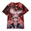 6 Colors Women Men's T-shirts GACHIAKUTA Printed O-Neck Oversized Short Sleeves T Shirt Fashion Mens Clothing Streetwear