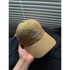 Simple and fashionable versatile letter embroidery baseball cap female couple casual big head circumference cap new hat