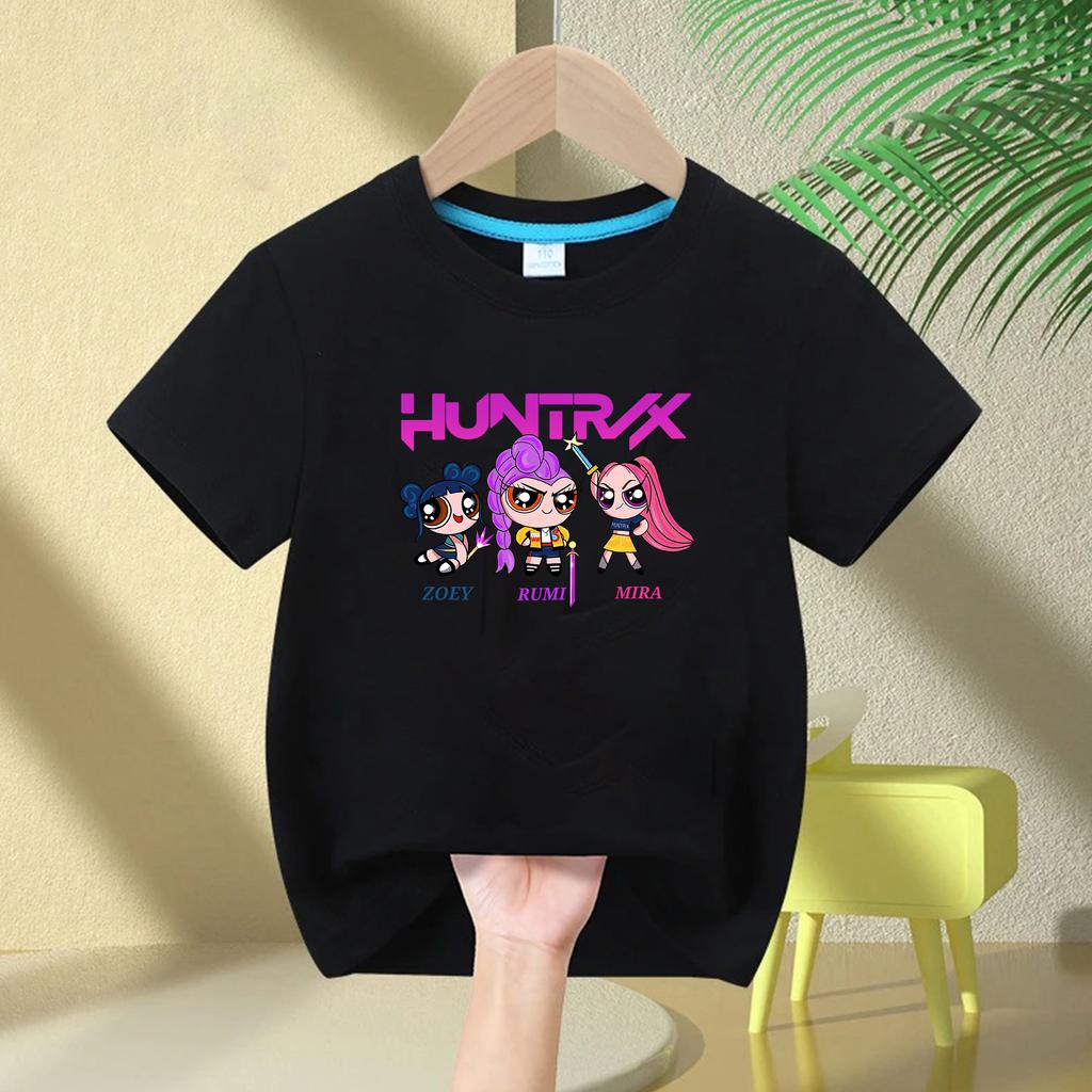 Unisex Kids T-shirts Children's Kpop Witch Hunt Short-Sleeve Printed T-Shirt