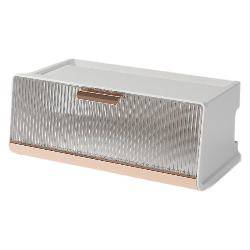 Wall-Mounted Multi-Functional Storage Box for WiFi Router, Power Strip, and Cable Management