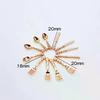 12Pcs/set Vintage 1:12 Dollhouse Miniatures Tableware Mini Cutlery Knife Fork Spoon Childrens Toy For Doll House Decor