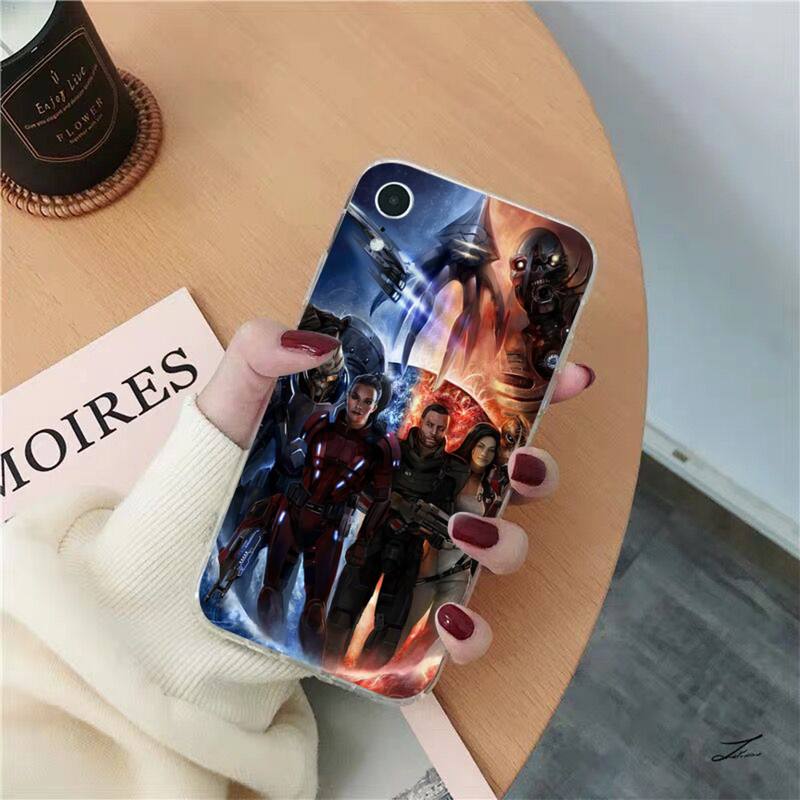 N7 Mass Effect Phone Case for iPhone 8 7 6 6S Plus X SE 2020 XR XS 14 11 12 13 Mini Pro Max Mobile Case