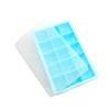 Ice Film with Silicone Large Capacity 15 Food Grade Ice Mold Ice Box Square with Cover Silicone Ice Box