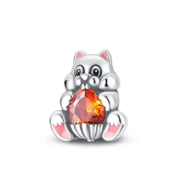 New Copper Scorpion Panda Elephant Monkey Dog Charm Bead Fit For Original Bracelet Necklace Diy Women'S Boutique Jewelry